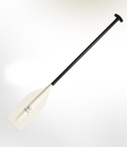 Werner white water. "Luna". canoe paddle -plastic blade with carbon shaft